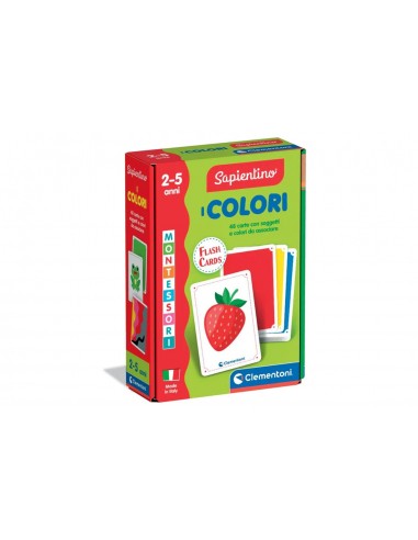 Sapientino Montessori Flashcards I Colori