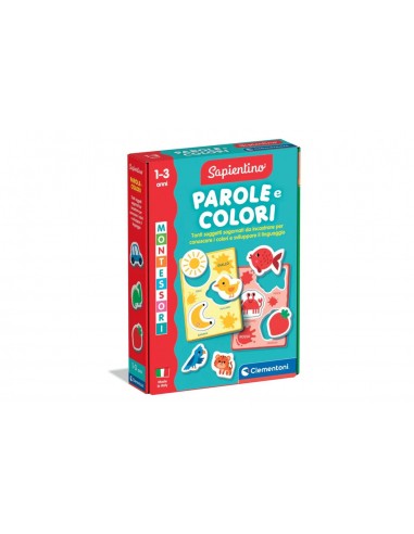 Sapientino Montessori Parole e Colori