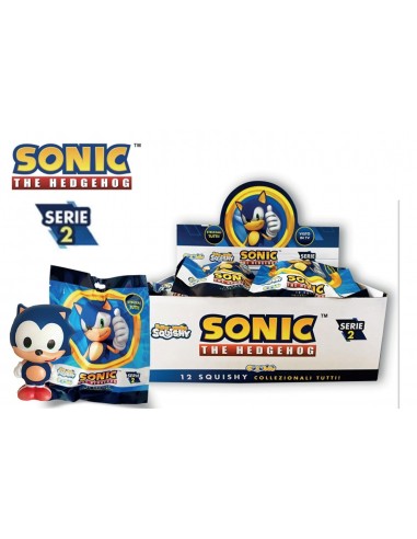 Sonic Squishy 10cm assortiti Serie 2