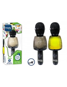 Paris Microfono Wireless con Effetti Luce