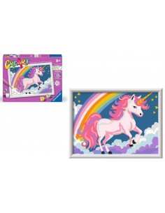 CreArt D Unicorno ROSA NEON 2