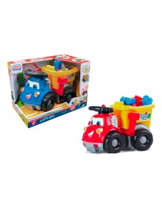Camion buffo con ribalta e mattoncini