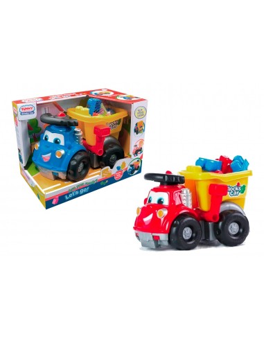 Camion buffo con ribalta e mattoncini