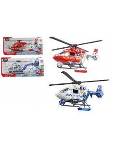 Elicottero Soccorso Luci e Suoni 2 assortiti
