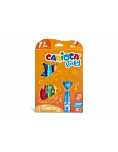 Pennarelli Baby Teddy Marker 1+ 12pz