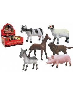Animali Fattoria Morbidi 23cm 6assortiti