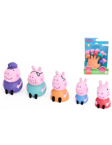 Peppa Pig Famiglia Marionette da Dito