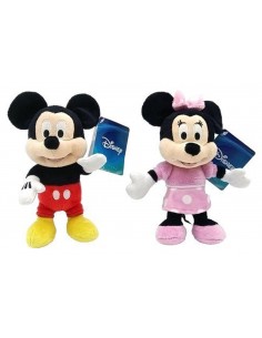 Mickey/Minnie peluche 20cm Disney