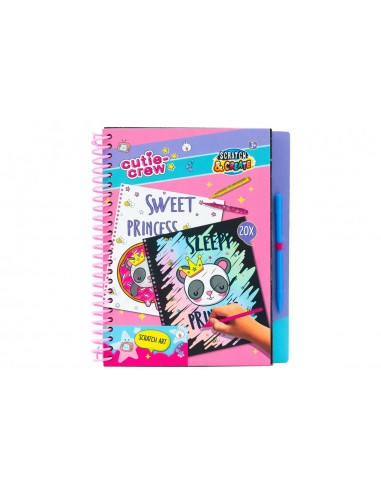 Cutie Crew Book Scratch Art