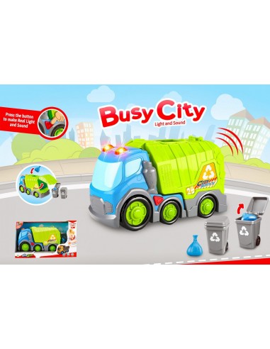 KiddyGO  Camion dei Rifiuti Luci Suoni