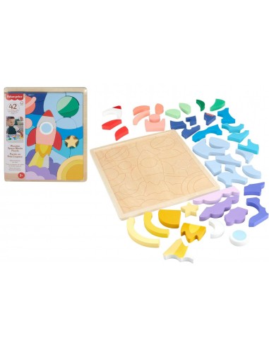 Astronave Puzzle in Legno