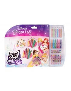 Principesse Blocco Activity 5 in 1 con Colori