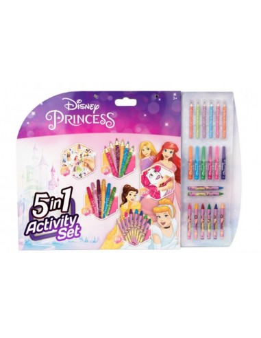 Principesse Blocco Activity 5 in 1 con Colori
