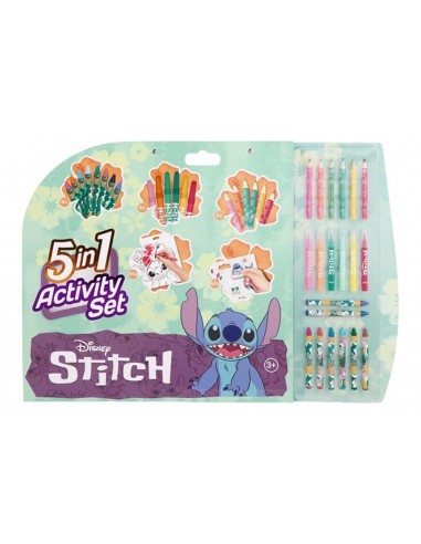 Blocco Activity 5 in 1 con Colori Stitch