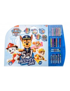 Paw Patrol Blocco Activity 5 in 1 con Colori 2
