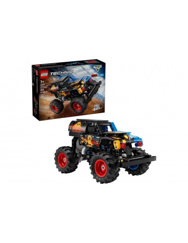 Technic Monster Jam Grave Digger Fuoco e Ghiaccio