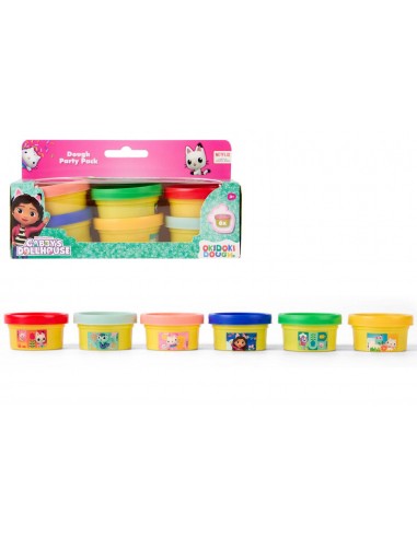 Gabby Pasta da Modellare Pack 6 Vasetti