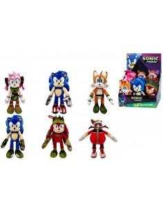 Sonic Personaggio con portachiavi peluche