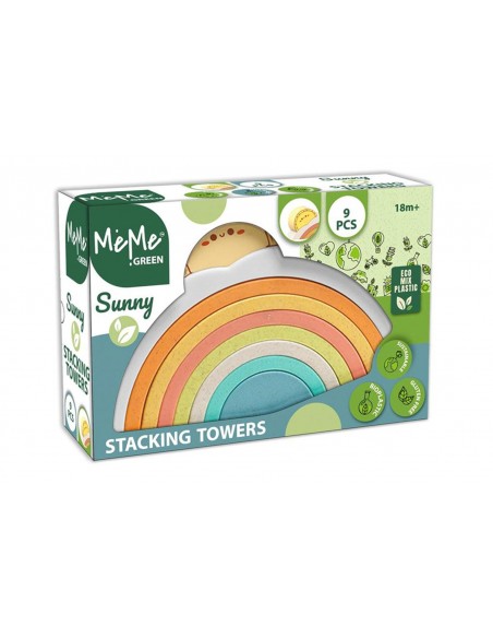 Sunny Arcobaleno Componibile 9pz MeMe Green