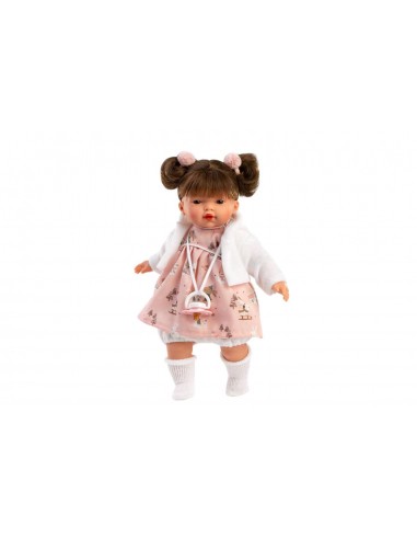 Reborn Morbido Vera 33cm con Vestito Rosa
