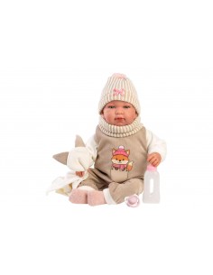 Reborn Morbido Tina 44cm con Dou Dou