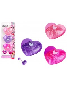 Create It  Lip Gloss Cuore Pack 3pz