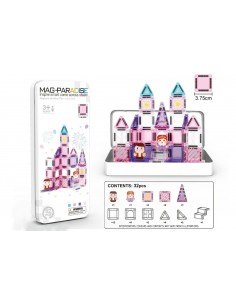 Magnetic Nano Piastrelle Castle Princess 32