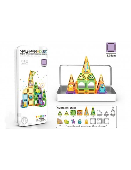 Magnetic Nano Piastrelle Monster 35