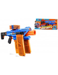 X-Shot Clip Mania Motorizzato 72 Dardi