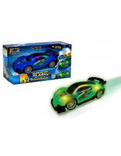 Supercar Flash nella Notte luci e suoni