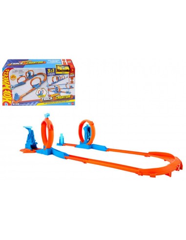 Pista Triplo Loop Playset Hot Wheels