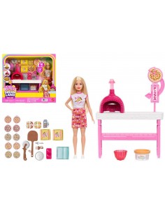 Barbie Prepara la Pizza Playset