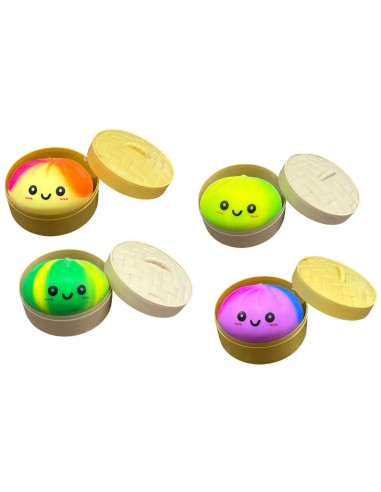 Dumpling Raviolo Squishy con Cestino 9cm