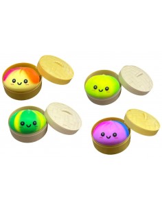 Dumpling Raviolo Squishy con Cestino 9cm 2