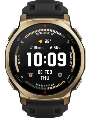 AMAZFIT T-REX 3 PRO 44MM BLACK GOLD...
