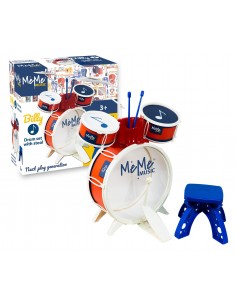 Batteria 4 elementi con sgabello Billy