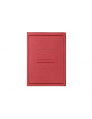 Cartella pigna 3 lembi rosso cf.50 pz