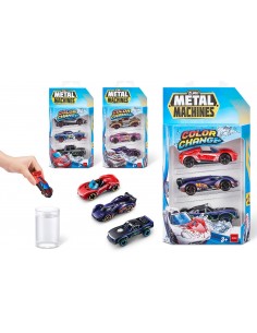 Metal Machine Pack 3 Auto Cambia Colore 1:64