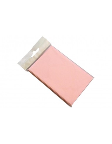 Blister biglietti + buste 7x11 rosa da 10