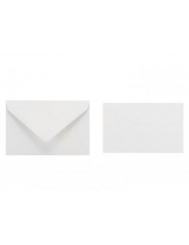 Biglietto + busta bianco 7x11 cf.200