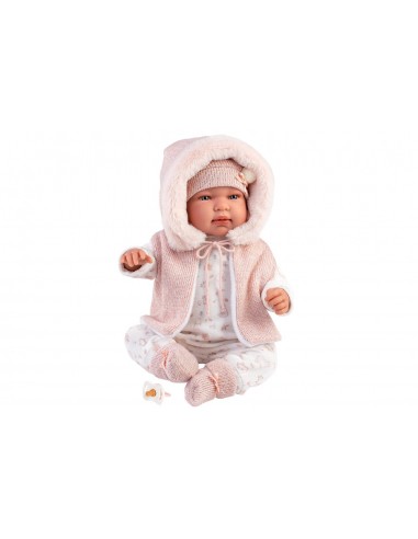 Reborn Morbido Tina 44cm Giacca con Cappello Rosa