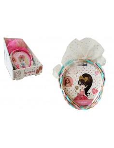 Lulu Blush Cerchietto con Treccine 2 ass