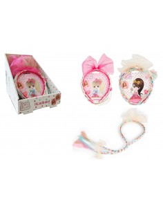 Lulu Blush Cerchietto con Treccine 2 ass 2