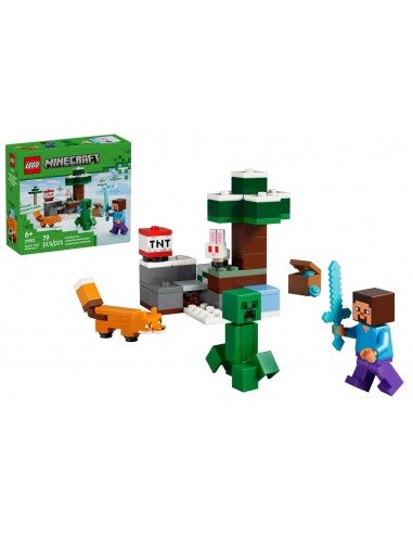 Minecraft Avventura di Steve nella taiga