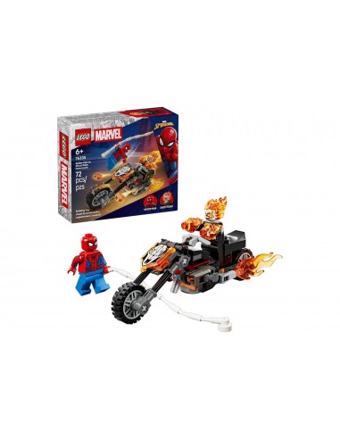 Super Heroes Spider-Man vs Ghost Rider