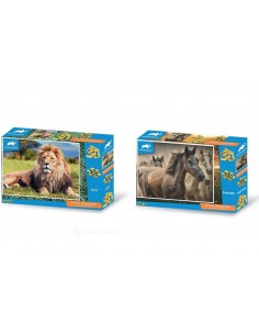 Puzzle Prime 3D 500pz Animals 5ass