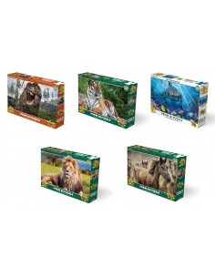 Puzzle Prime 3D 500pz Animals 5ass 2