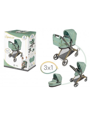 Carrozzina 3in1 richiudibile e Borsa Capriccio