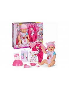 Emma con Tutina Zapt Baby Born 43cm