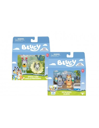 Bluey 2 Personaggi Blister assortito